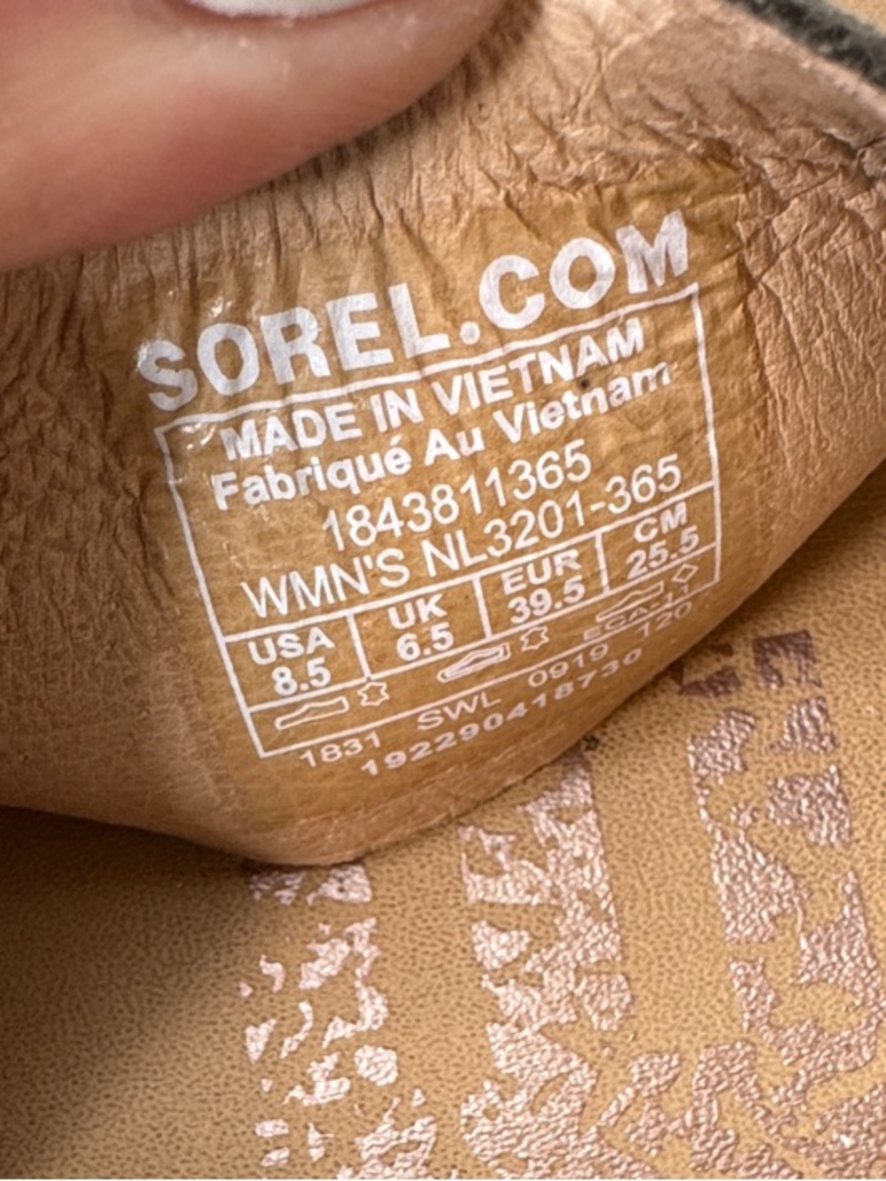 SOREL Ella II Strappy Olive Crisscross Elastic Sandals Women’s 8.5 - Picture 9 of 16